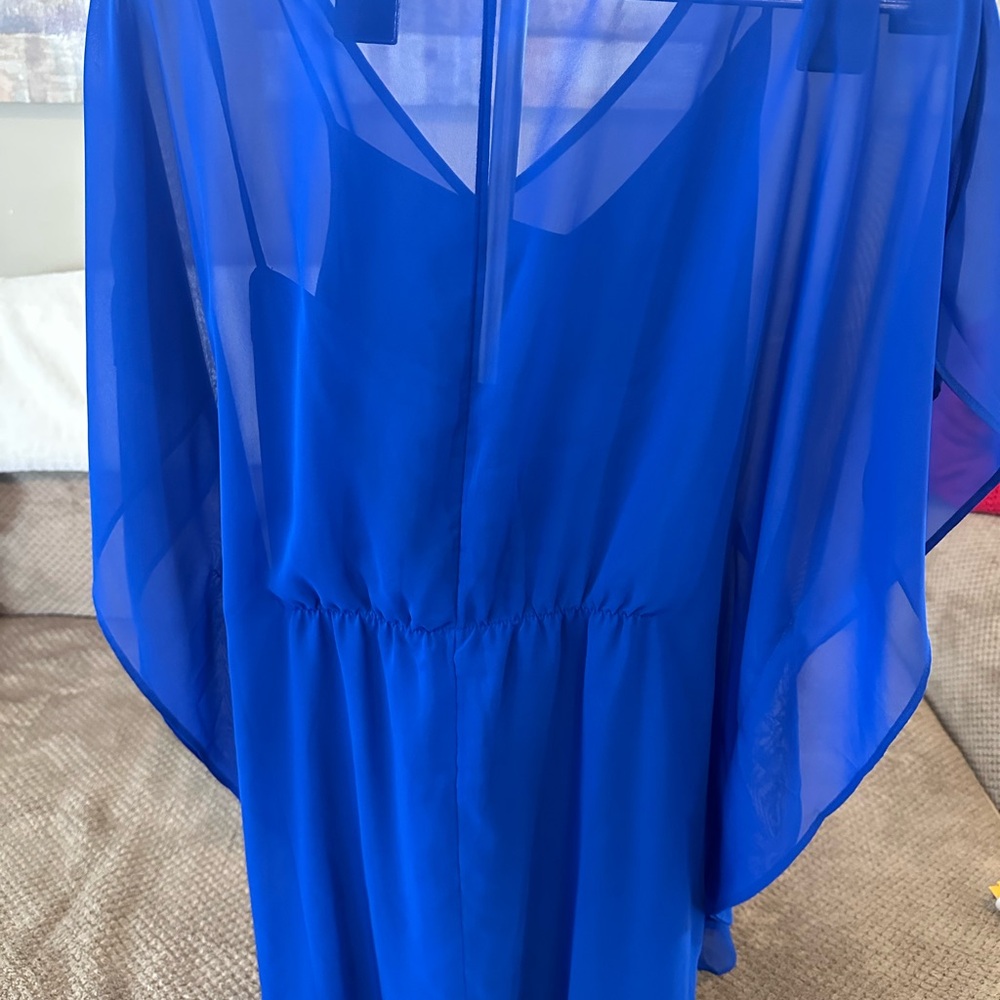 Express Royal Blue dress - Picture 2 of 4